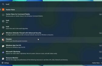 Microsoft will get its personal Highlight-like function with the Command Palette launcher