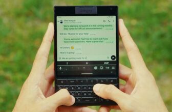 This new cellphone is the BlackBerry Passport throwback you did not know you wanted