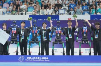 China's inaugural 'Robotic Olmypics' delivers spectacular feats and disastrous falls