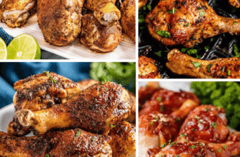 Rooster Drumstick Dinners With Large Taste