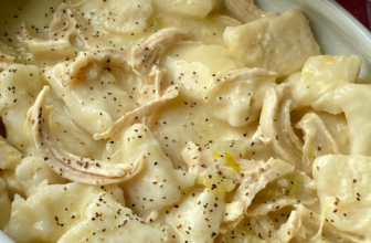 Simple Southern Rooster and Dumplings
